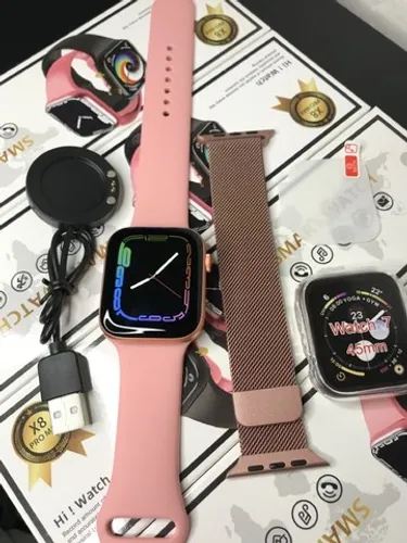 Novo Smartwatch X8 Pro Max + 3 Brindes Pulseira com Entrega Grátis