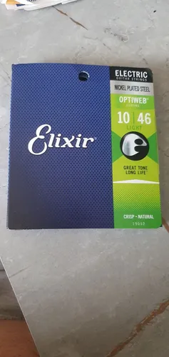 Cordas elixir para guitarra 0.010