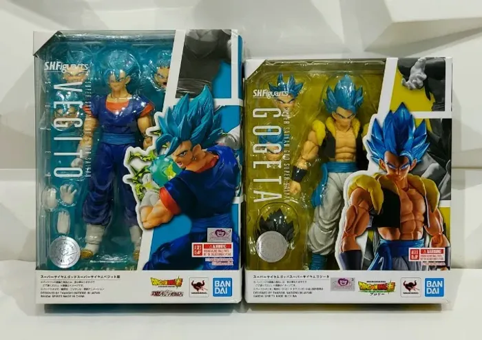 Bandai Sh Figuarts Dragon Ball Super - Vegito E Gogeta Blue