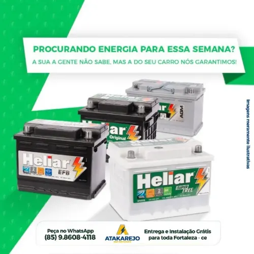 Troque sua Bateria com Economia e Praticidade