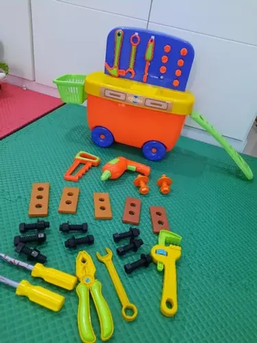 Kit ferramentas com carrinho R$ 70