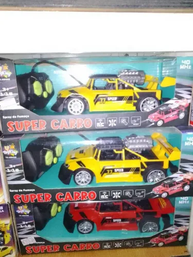 Carrinho de Controle Remoto 4x4 Speed - 40 MHz - Novo!
