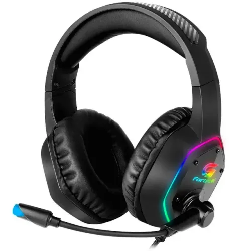 Headset Gamer Fortrek BlackFire Led RGB P2 c/ Adaptador P3 - WZetta