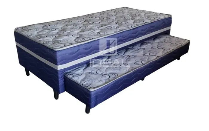cama solteiro com auxiliar