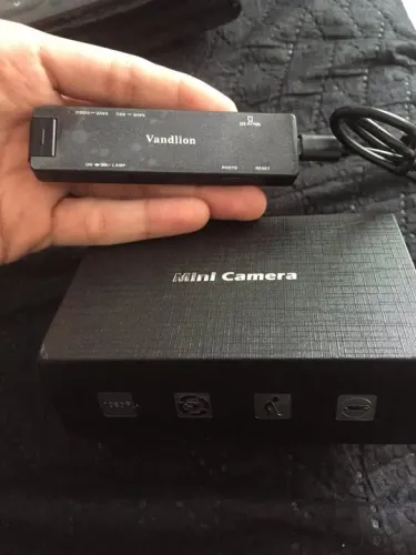 Mini Câmera Pessoal Vandlion espiã/Filmadora Externa CORPORAL/FULL HD1080p/Esportiva