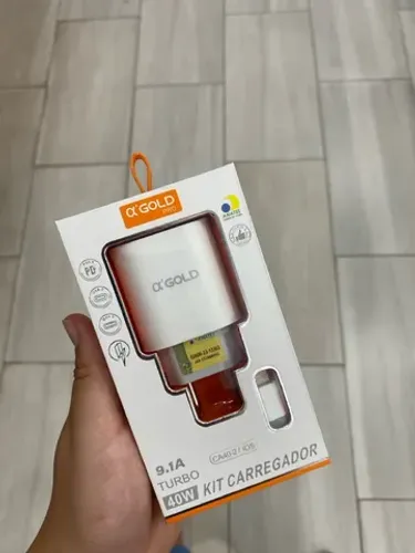 CARREGADOR TURBO 40w com duas entradas