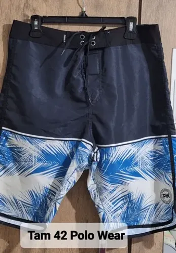 Bermudas tactel tam variados