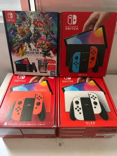 Nintendo oled desbloqueados  vários jogos 