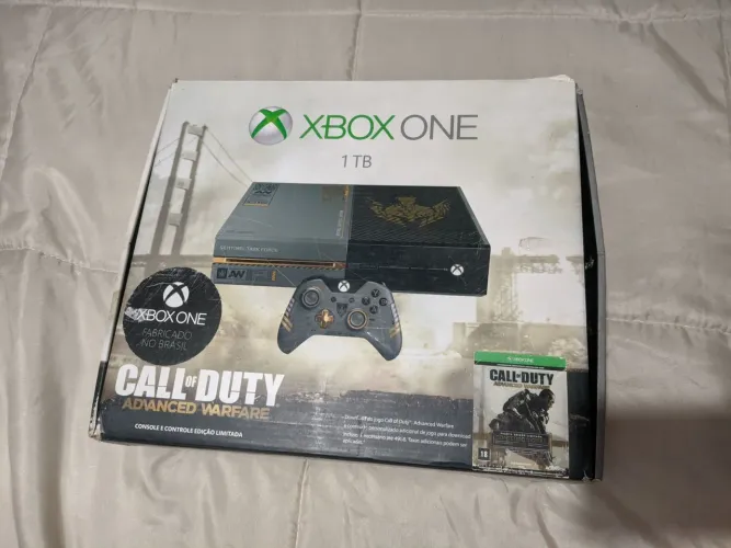 Xbox one 1tb edição call of Dut