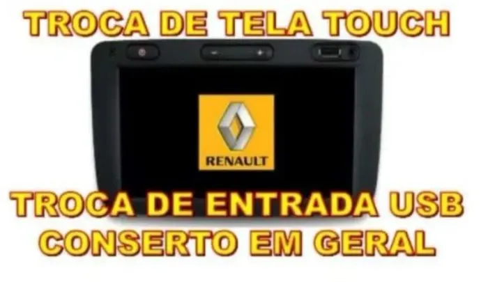 Vendo Touch Screen Original para Média Nav Renault 1Ano de garantia a colocação é Grátis