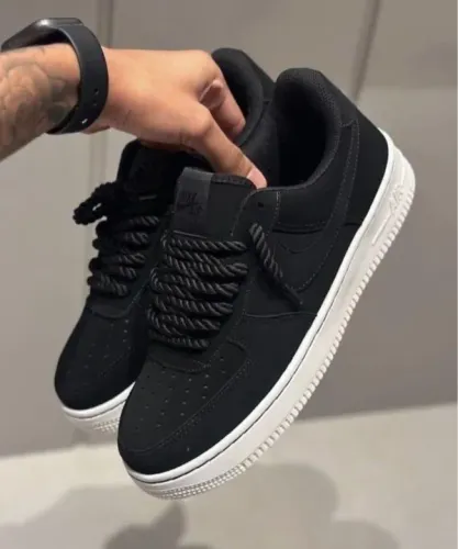 Tênis Air Force 1 - Cadarço corda