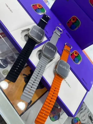 Relógio Smartwatch CX8 Ultra Max + Série prata