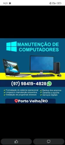 Formatação, Montagem e Manutenção de Pc Gamers e notebooks
