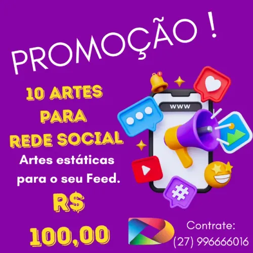 Artes para Redes Sociais