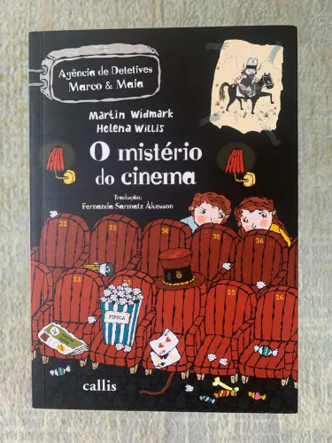 Livro O Mistério do Cinema - novíssimo