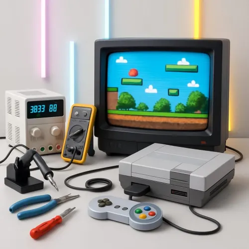 Super Nintendo (SNES) - Manutenção 