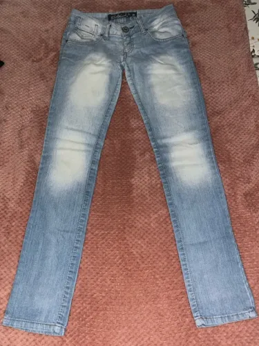Calça Jeans Azul Claro Feminina