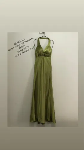 Vestido de festa tamanho PP