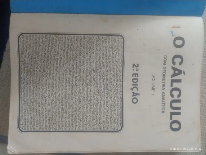 Livro "O Calculo" Volume I