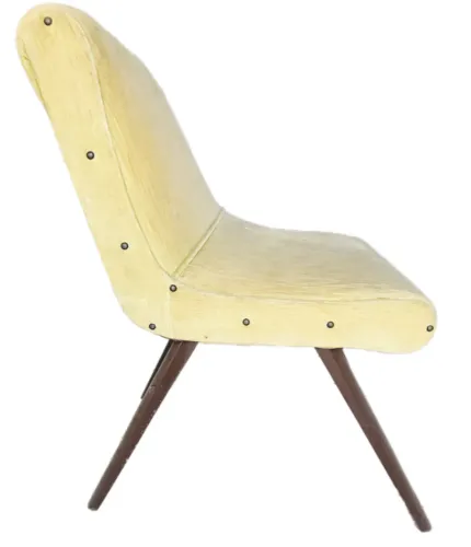 Cadeira Vintage Amarela