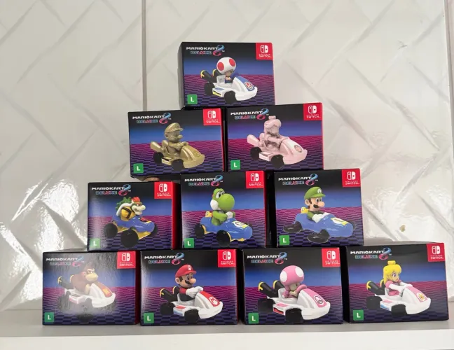 Carrinhos de Mario Kart 8 Deluxe - Novos e Lacrados!