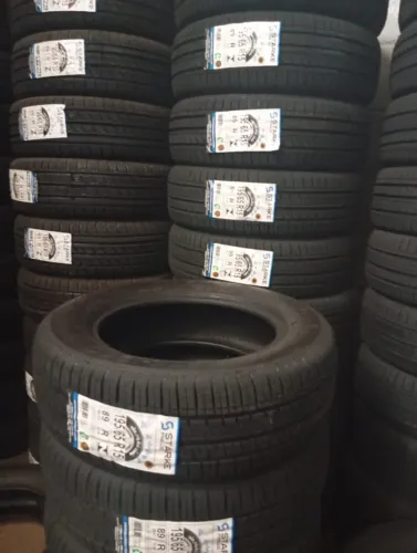 Troca o pneu, não troca o carro! Remoldado bom resolve seu problema, aro 14 185/60