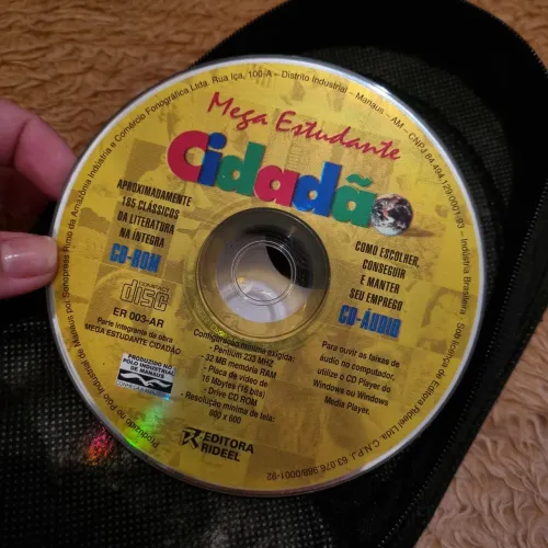 Mega Estudante Cidadão - CD-ROM