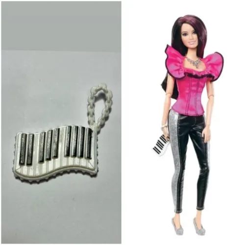 Mattel acessório bolsa da barbie fashionista 2012 clutch wave 1 raquelle original coleção 