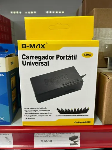 Carregador Fonte Universal para notebook várias ponteiras