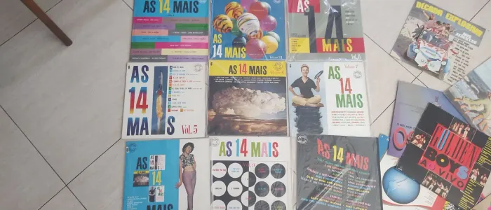 Coletânea de Vinil "As 14 Mais"_ 9 discos
