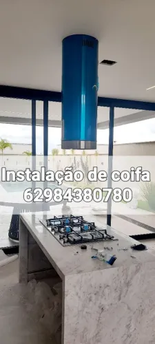 Instalação de coifa proficional 