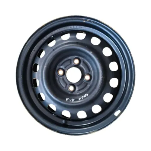 Roda Ferro Aro 15 Honda City Fit Original 4x100 Preta