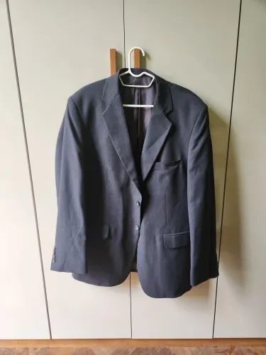 Blazer Social Clássico Cinza Escuro