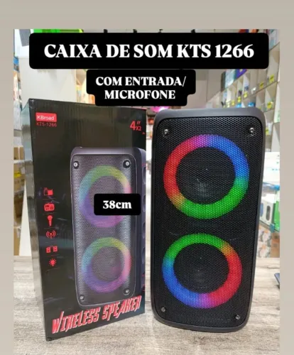 CAIXA DE SOM 