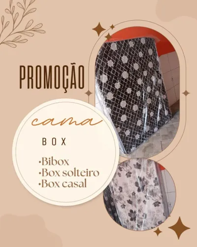 Cama box casal ou solteiro direto da fábrica!!!!