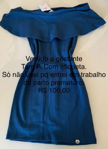 Vestido a gestante
