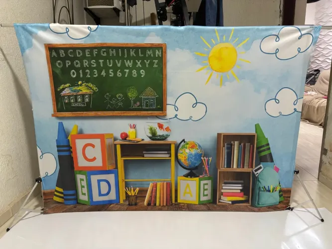 Fundo fotográfico formatura ABC