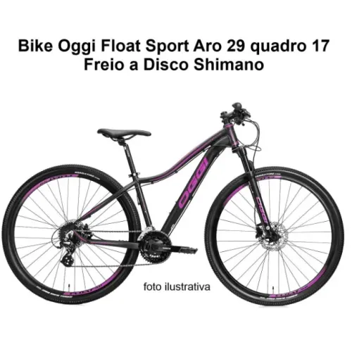 Bicicleta 29 feminina Float Oggi + ACESSORIOS