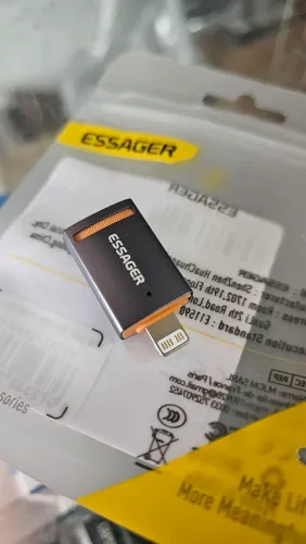 Adaptador otg usb para lightning 2.0 essager