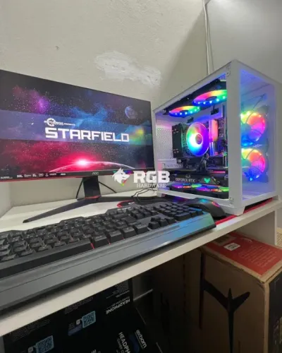 PC Gamer COMPLETO RYZEN 7 + RTX3070 + 1 ano de garantia e em até 12x