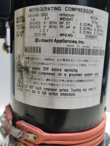 Compressor Hitachi E405AHD-36D2 / 3TR 