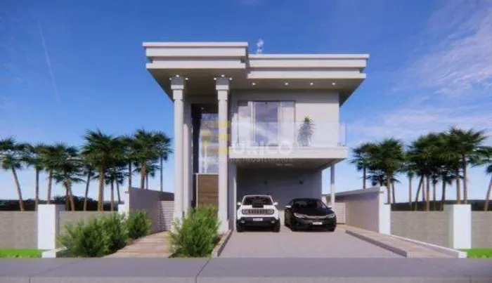 Casa estilo sobrado de alto padrão à venda no Condomínio Ibi Aram 2 em Itupeva/SP