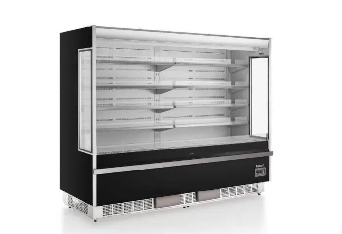EXPOSITOR VERTICAL SUPERMERCADO BEBIDAS FRIOS LATICINIO GELOPAR NOVO