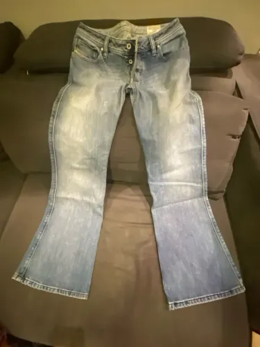 Calça Jeans Flare Diesel feminina