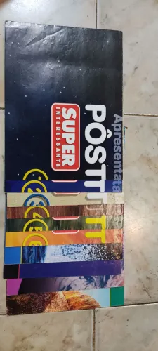 Revista recreio Coleção de pôsteres Super Interessante - 10 edições