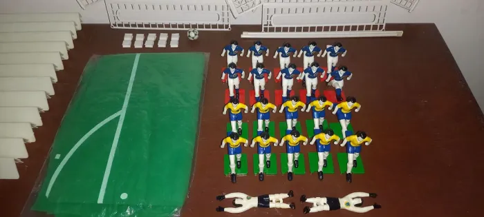 Futebol de Mesa Gulliver - Brasil x Itália - Anos 90