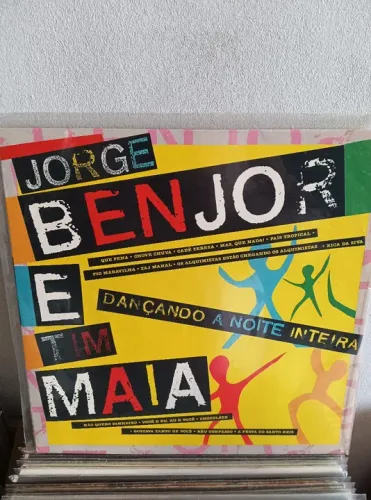 LP Jorge Ben e Tim Maia dançando a noite inteira 
