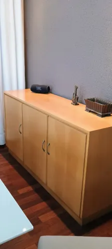 buffet Mobiliadora Lider de madeira maciça