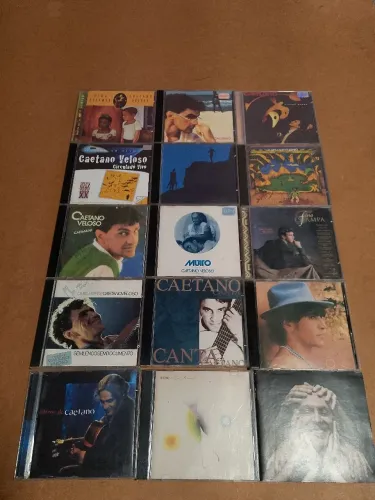 CDs Caetano velozo lote 15 CDs