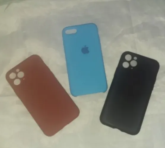 3 (três) capinhas de celular iphone - (promocao liquidacao ofertas queima estoque